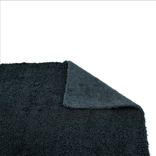 BLACK MF EDGLESS DETAIL TOWELS 16x27