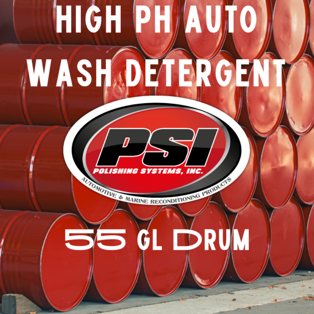 HIGH PH AUTO WASH DETERGENT - 55GL DRUM