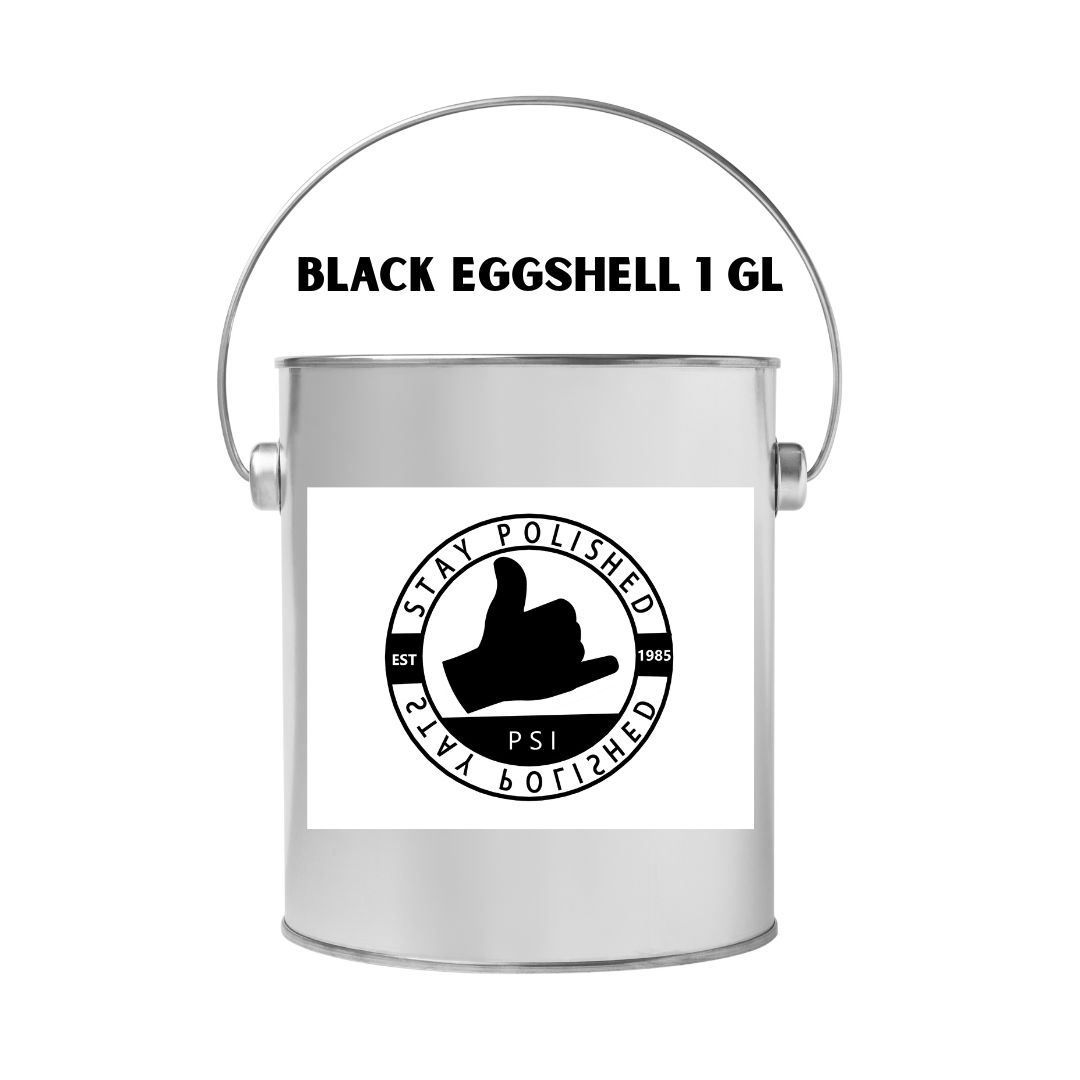 BLACK EGGSHELL PAINT - GALLON