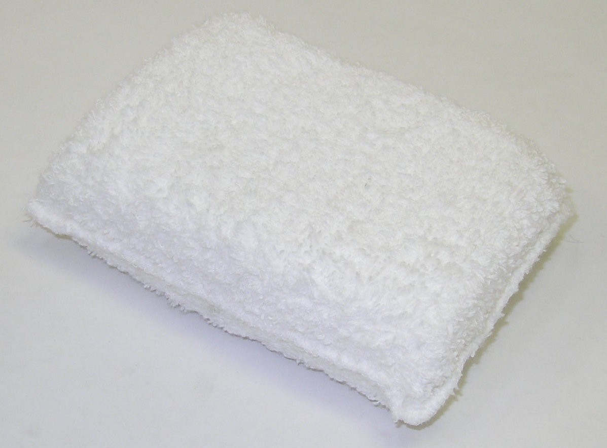 RECTANGLE TERRY WAX PAD 4x6