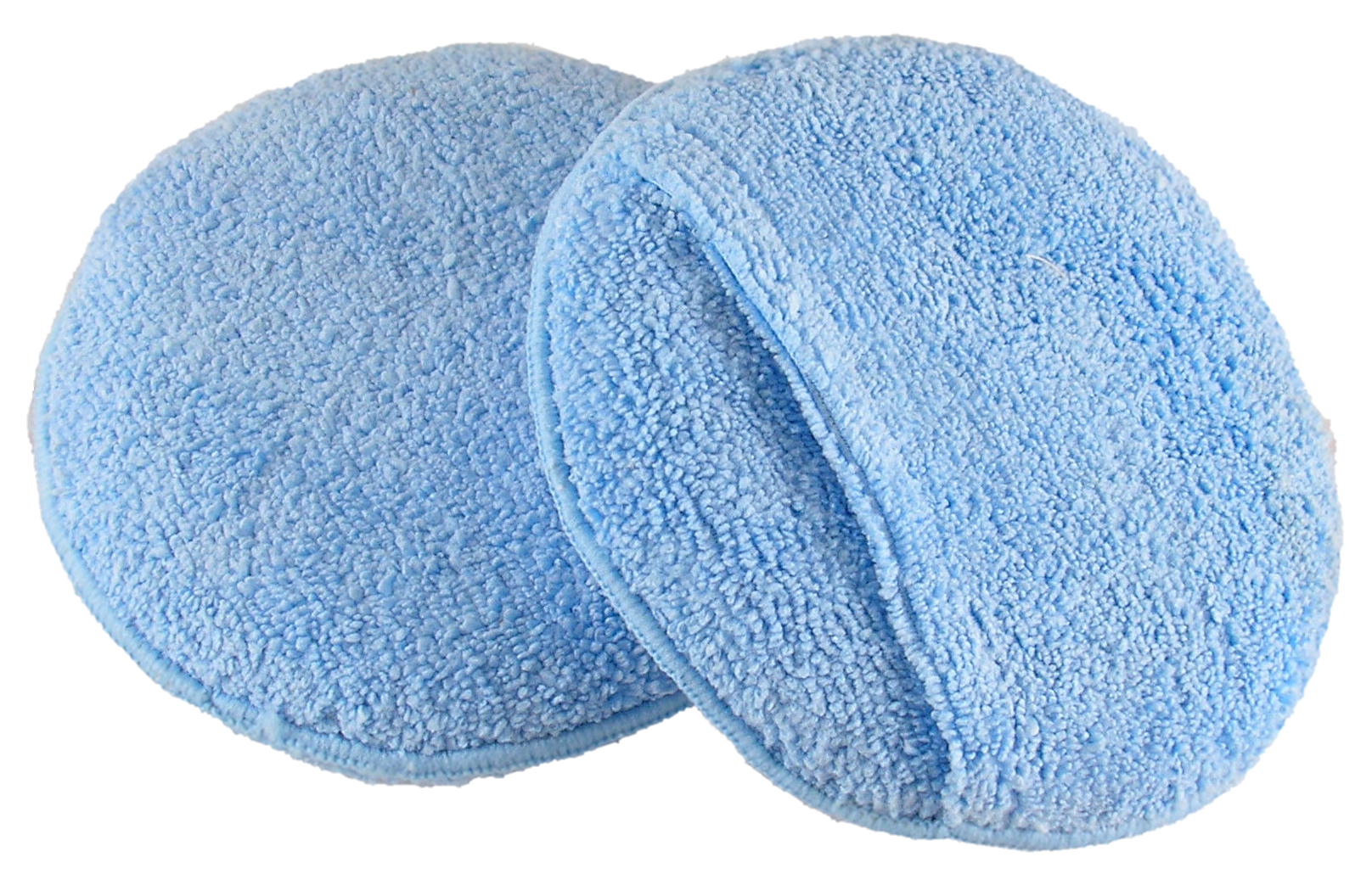 ROUND MICROFIBER POCKET WAX APPLICATOR 5.5