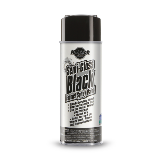 SEMI-GLOSS BLACK ENAMEL
